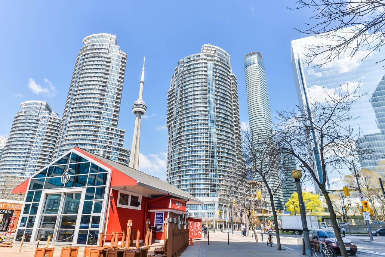 Condo Downtown, Cn Tower, Financial District Toronto Bagian luar foto